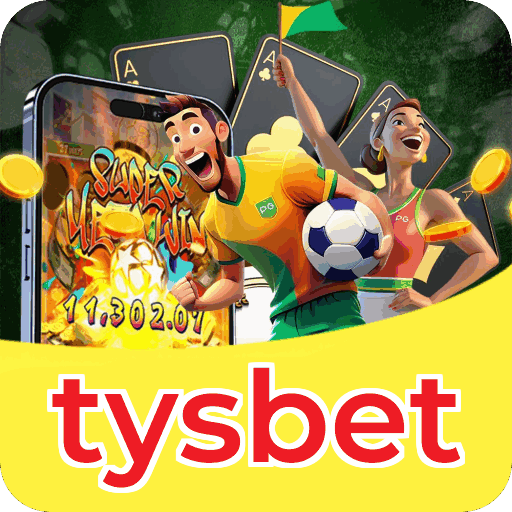 Fluxo de download do app tysbet — referência visual